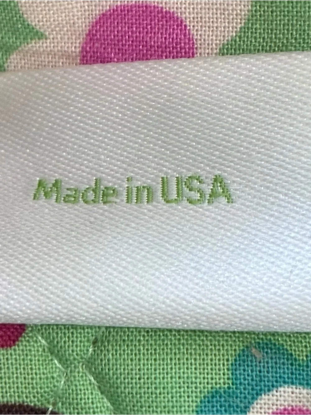 Vera Bradley Mandy Tote Shoulder Bag Purse Tutti Frutti Green Pink Paisley USA